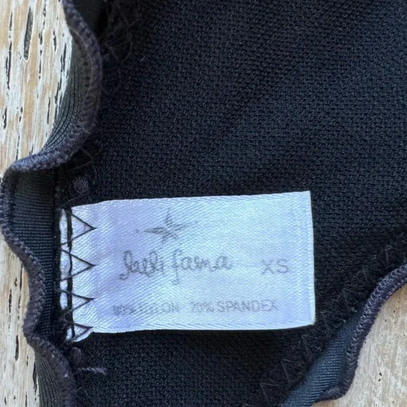 Luli Fama Wavy Ruched Back Tie Side Bikini Bottom - Picture 8 of 8